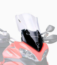 puig touring windscreen ducati multistrada 1200 2010 2012