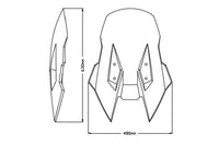 puig touring windscreen suzuki v strom 1050 xt de adv 2020 2023