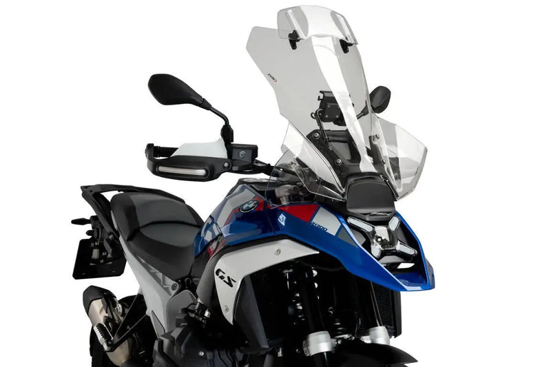 puig touring screen with visor bmw r1300gs with acc radar 2023
