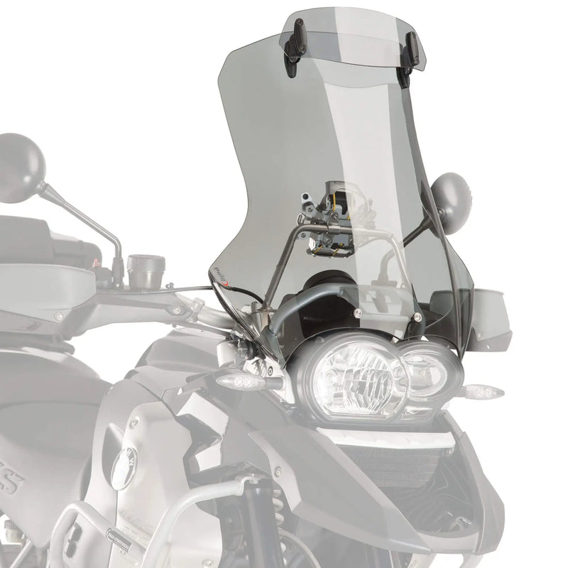 puig touring screen with visor bmw r1200gs 2004 2012 smoke