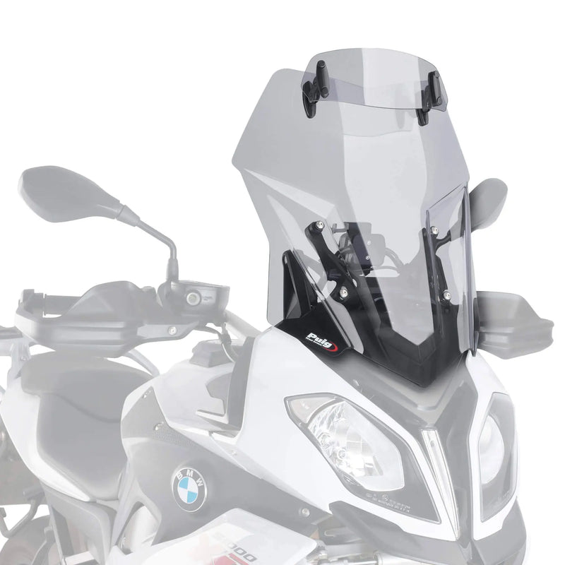 puig touring screen with visor bmw s1000xr 2015 2019 smoke