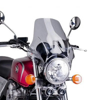 puig touring screen with visor honda cb1300s 2005 2013 smoke