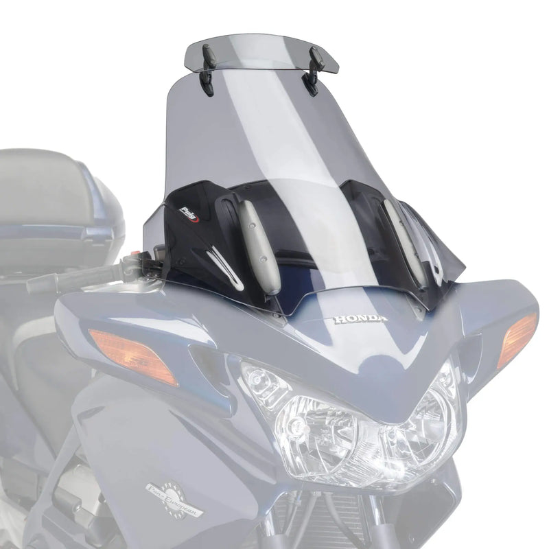 puig touring screen with visor honda st1300 2002 2013 smoke
