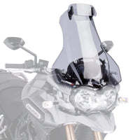 puig touring screen with visor triumph explorer 1200 xr xrx xrt xc xcx xra low 2012 2015 smoke