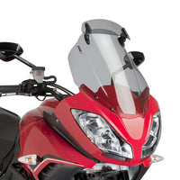 puig touring screen with visor triumph tiger 1050 sport 2007 2015 smoke