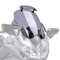 puig touring screen with visor yamaha fjr1300 2013 2020 smoke