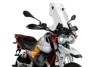 puig touring screen with visor moto guzzi v85 tt 2021
