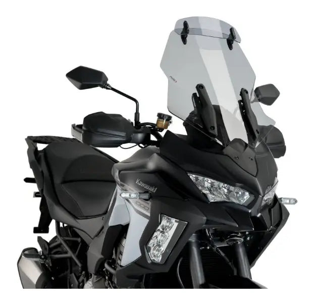 puig touring windscreen with visor kawasaki versys 1000 2019-2023