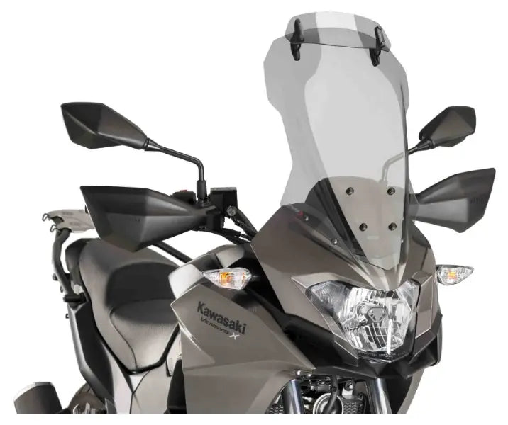 puig touring windscreen with visor kawasaki versys-x 300 2017-