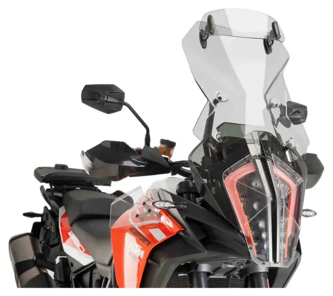 puig touring windscreen with visor ktm 1290 super adventure r / s 2017-2020