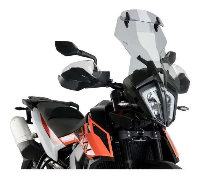 puig touring windscreen with visor ktm 790 / 890 adventure / r 2019-2022