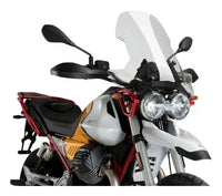 puig touring windscreen moto guzzi v85 tt adventure travel 2021 2023
