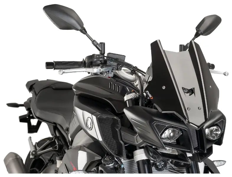puig touring windscreen yamaha fz 10 mt 10 2016 2021