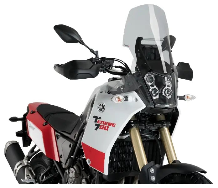 puig touring windscreen with visor yamaha tenere 700 2021-2024