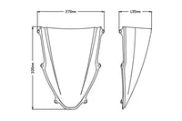 puig z racing screen honda cbr1000 rr r fireblade 2020
