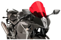 puig z racing windscreen hyosung gt650 r 2013 2015