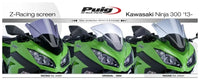 puig z racing windscreen kawasaki ninja 300 2013 2017