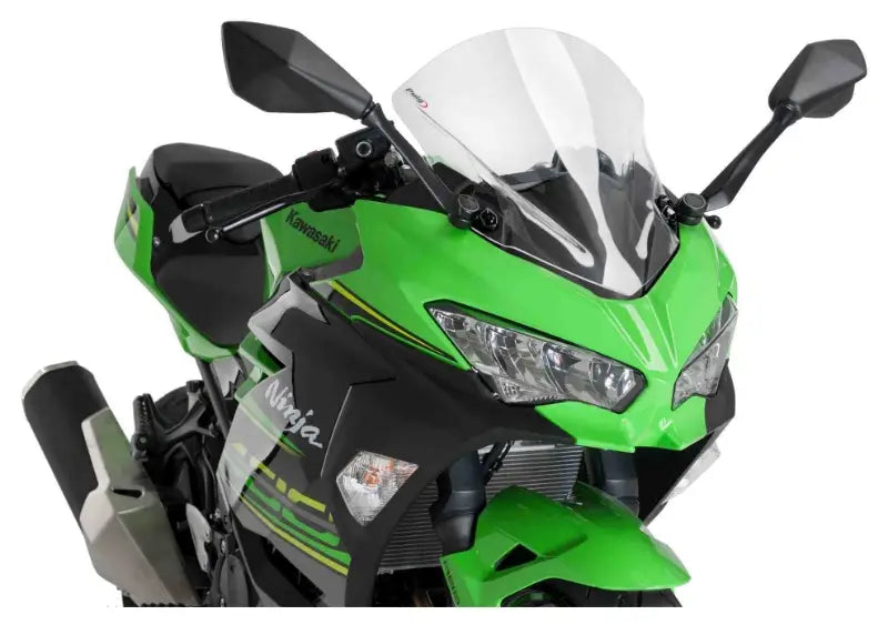 puig z racing windscreen kawasaki ninja 400 2018 2023