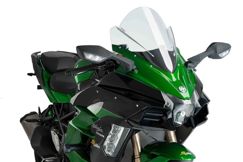 puig z racing windscreen kawasaki ninja h2 sx sx se 2018 2022