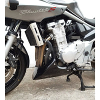 pyramid belly pan water cooled model only suzuki gsf 650 bandit s 2007 2014 gloss black