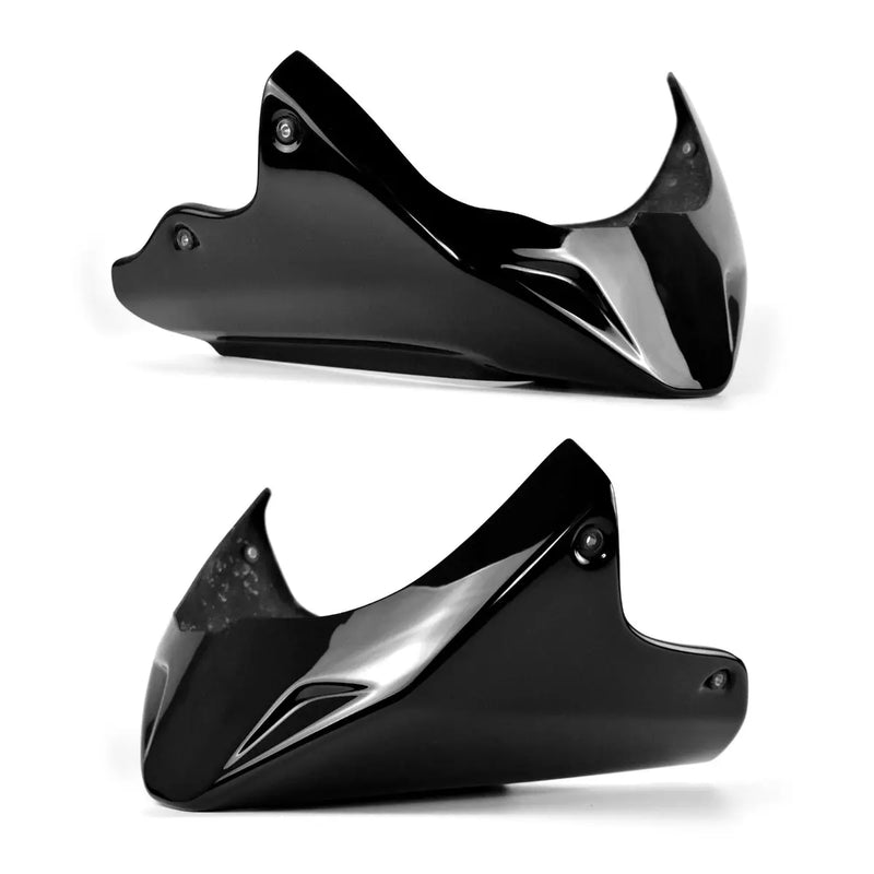 pyramid belly pan water cooled model only suzuki gsf 650 bandit s 2007 2014 gloss black