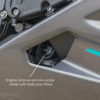 pyramid belly pan yamaha xsr 900 2022 raven black