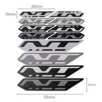 pyramid decals set of 24 honda nt1100 black gray