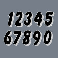 pyramid decals racing numbers set 0 9