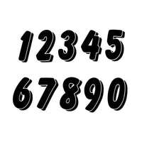 pyramid decals racing numbers set 0 9
