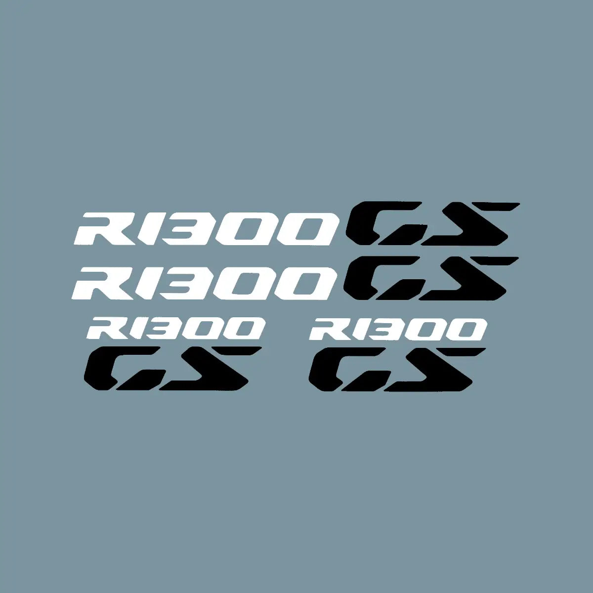 Pyramid Decals Set Of 4 BMW R1300GS Logo – Moto Machines