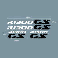 pyramid decals set of 4 bmw r1300gs logo
