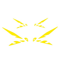 pyramid decals set of 4 honda cb750 hornet 2023