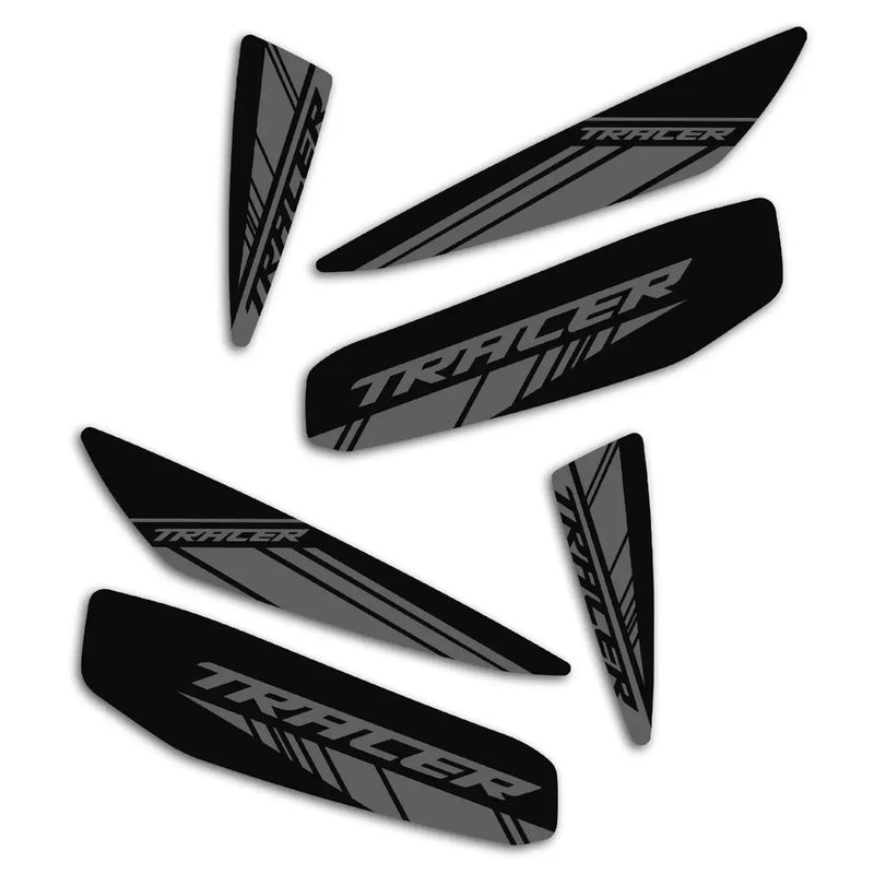 pyramid decals set of 6 yamaha tracer 9 gt 2021 black grey