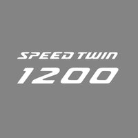 pyramid decals triumph speed twin 1200 logo white