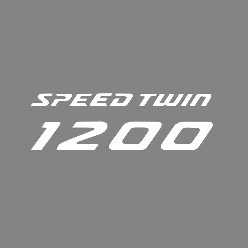 pyramid decals triumph speed twin 1200 logo white