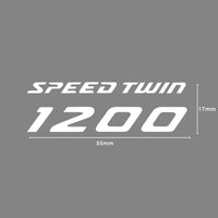 pyramid decals triumph speed twin 1200 logo white