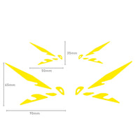 pyramid decals set of 4 honda cb750 hornet 2023