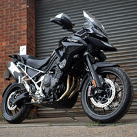 pyramid engine skid plate triumph tiger 1200 gt rally 2022 matte black