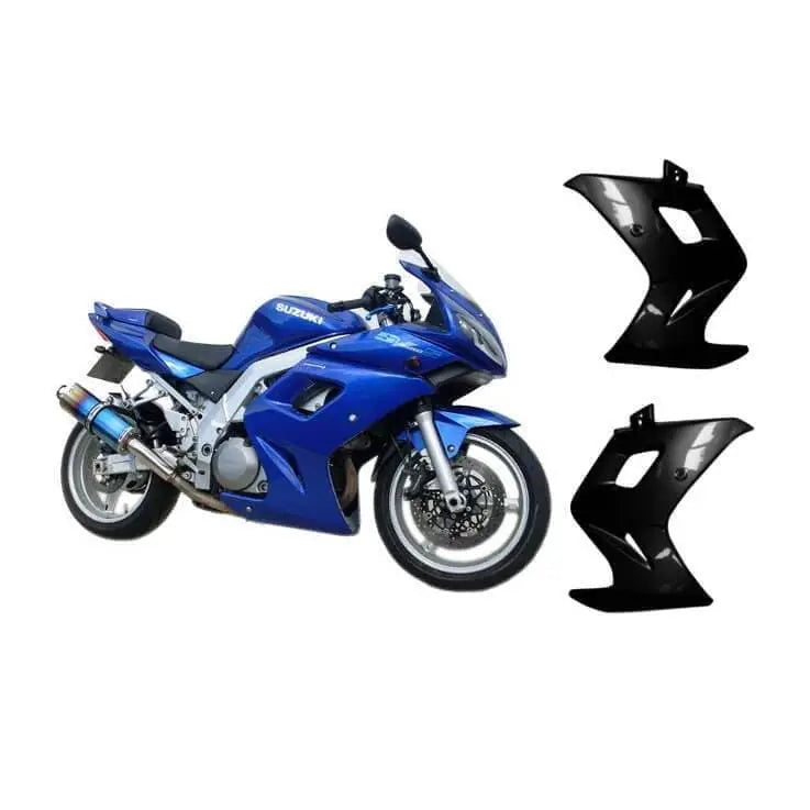 pyramid fairing lowers suzuki sv1000 s 2003 2009 unpainted