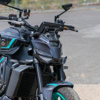 pyramid frontal wing yamaha mt 09 2024 carbon fiber