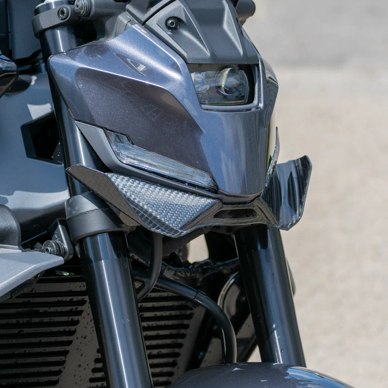 pyramid frontal wing yamaha mt 09 2024 carbon fiber