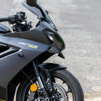 pyramid frontal wing triumph daytona 660 2024 matte black