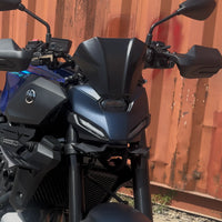 pyramid frontal wing yamaha mt 07 2025 matte black