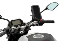 pyramid handlebar mounted phone holder with vibration dampener