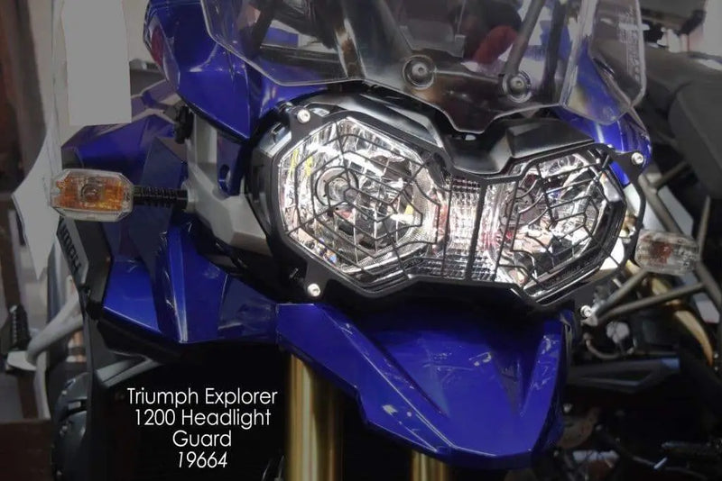 pyramid headlight cover triumph tiger 800 xc xr models 2011 1200 xc xr models 2011 2017