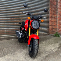 pyramid headlight guard honda msx 125 grom 2021 matte black