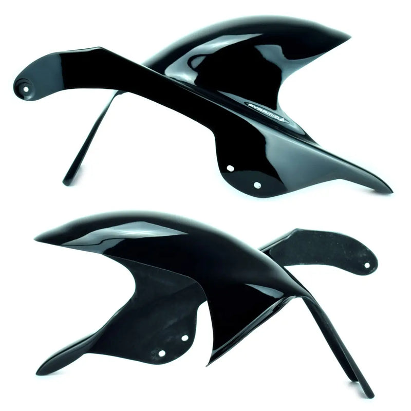 pyramid rear hugger triumph tiger 955i 2005 2006 gloss black