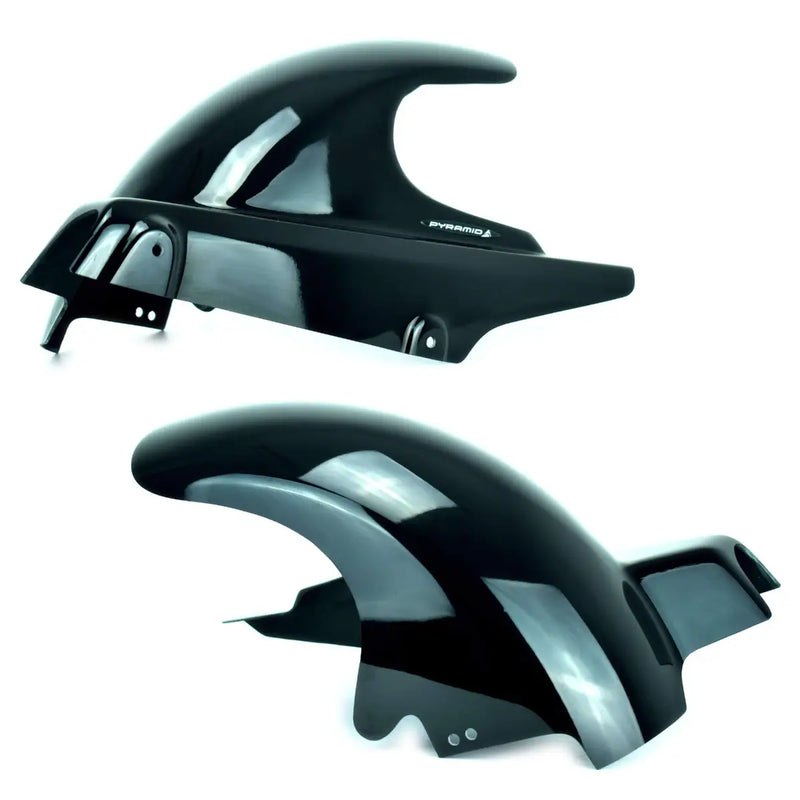 pyramid rear hugger yamaha trx 850 1995 2000 gloss black