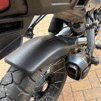 pyramid hugger matte black moto guzzi stelvio 2023