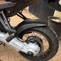 pyramid hugger matte black moto guzzi stelvio 2023